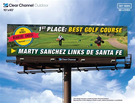 Billboard Golf Course Advertising Behance