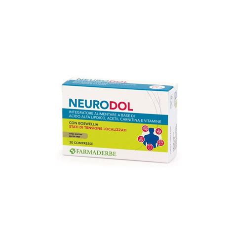 Farmaderbe Neurodol Integratore Per Sistema Nervoso 30 Compresse