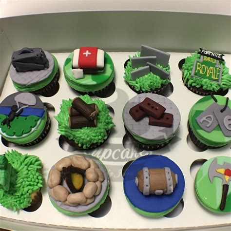 Fortnite Cupcakes Fortnite Cupcakes Fortnite Cupcake Toppers