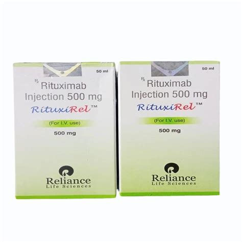 Rituxirel 500 Mg Rituximab 500mg Injection Reliance At Rs 7550 Vial In