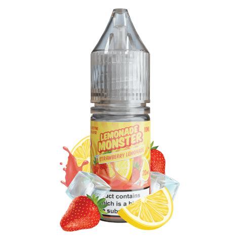 Lemonade Monster Saltnic Strawberry Lemonade 10ml Vaperite