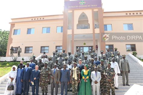 Cole De Guerre Du Mali Fin De Formation Pour Officiers Sup Rieurs