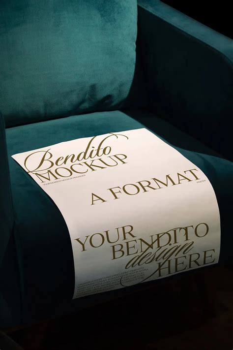 F Poster 02 Mockup - Bendito Mockup