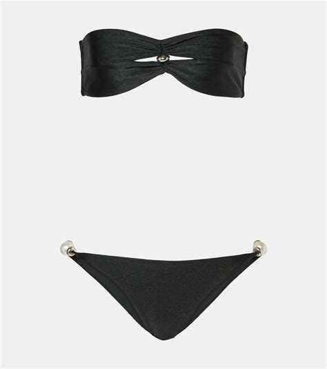 Adriana Degreas Embellished Strapless Bikini Adriana Degreas