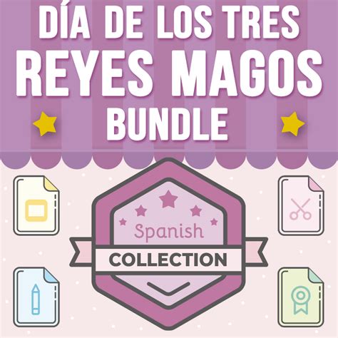 Día De Los Tres Reyes Magos Collection Bundle Ppt Worksheets Gs And Crafts Made By Teachers