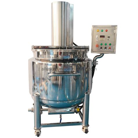 Stainless Steel Double Jacket Agitator GMP Standard Stirrer Mixer