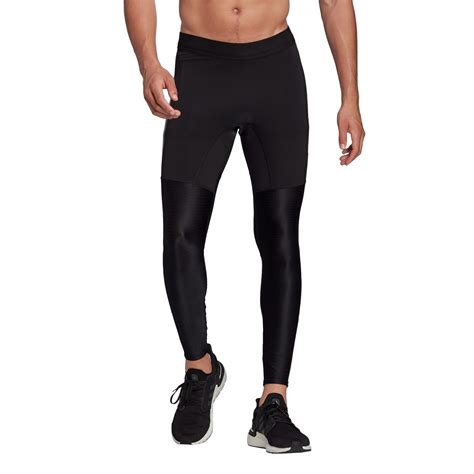 Adidas Adizero Mens Running Tights Black