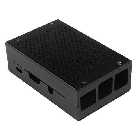 Raspberry Pi 3 Case Aluminum Case Metal Enclosure Rpi 3 Box Compatible With Raspberry Pi 3 Model