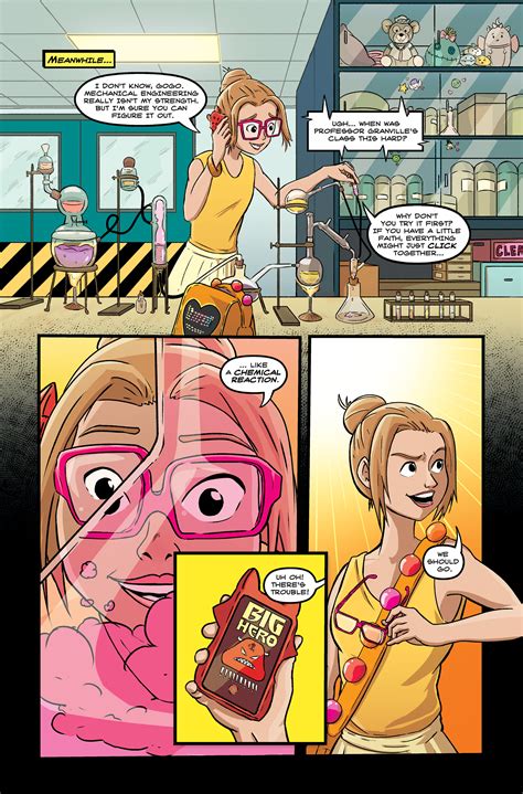 Big Hero 6 Comic Honey Lemon