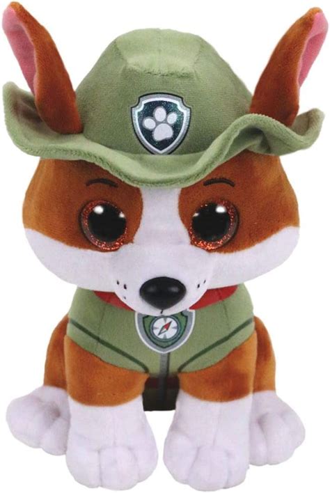 PAW PATROL Auswahl Plüsch Figuren mit Glitzeraugen 24 cm Softwool