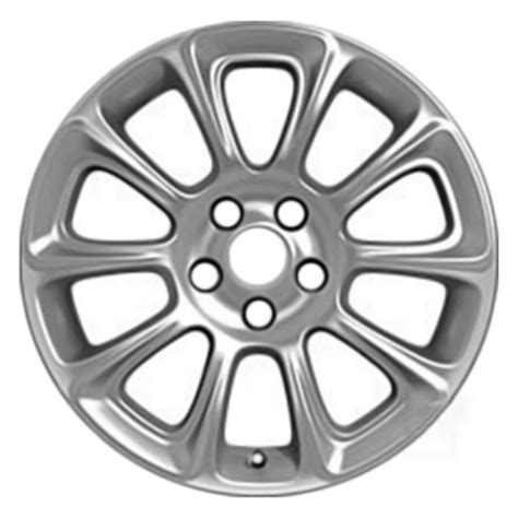 Part Synergy Aluminum Alloy Wheel Rim 17 Inch New Fits 13 16 Dodge Dart 5 10922mm 10 Spokes