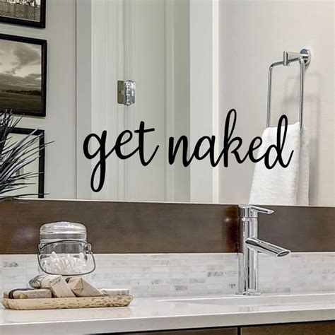 Get Naked Decal Etsy