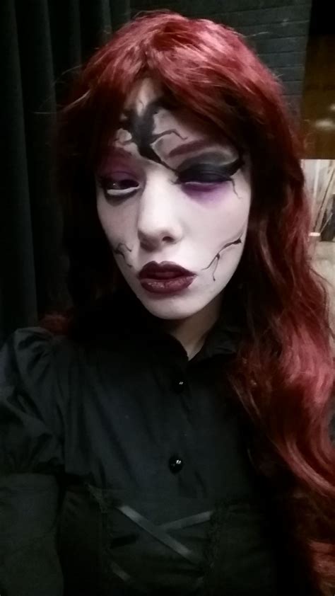 Pin By Paige Mckinstry On Alexis Creepy Doll Makeup Doll Makeup Halloween Face Makeup