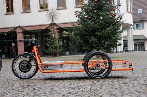 Carla Cargo Bicycle Trailer Orange Detailed Picture Flickr