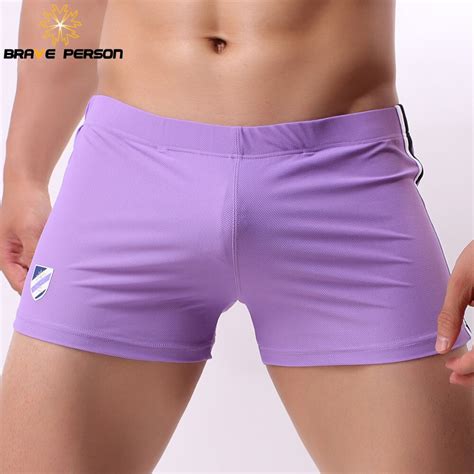 2019 Brand BRAVE PERSON Underwear Boxer Shorts Mesh Breathable Fabric