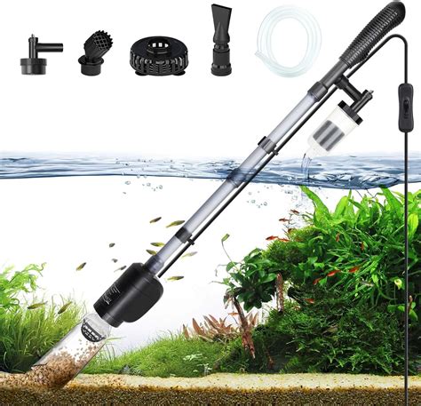 Aqqa Aquarium Gravel Cleaner In Multifunction Fish Tank Cleaner