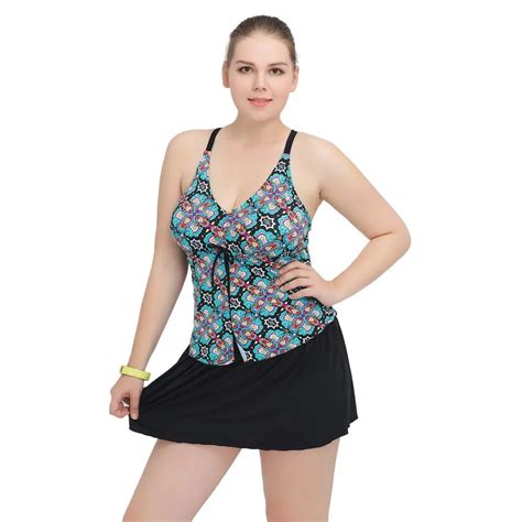 Yudian Plus Size Swimwear Women Fat Bathing Suit Big Swimsuit