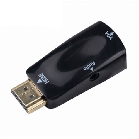 Mini Convertor Adaptor Hdmi Tata La Vga Mama Full Hd P Cu Output