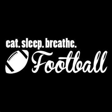 Eat Sleep Breathe Football By Mychristianshirts On Etsy