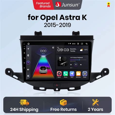 Junsun V Plus Car Radio For Opel Astra K Wireless Carplay