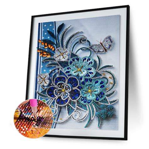 Flower Crystal Rhinestone Diamond Painting