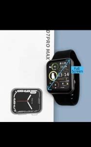 Rapidfox D Pro Max Smartwatch Series Full Display Black Smartwatch