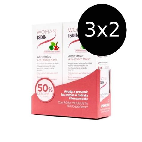 ISDIN Woman Antiestrías DUPLO 2x250 ml