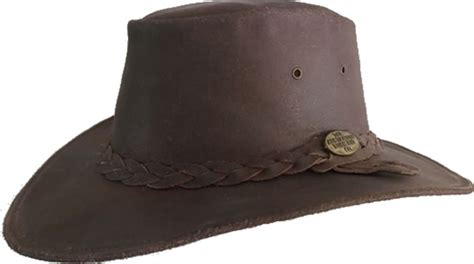 New Australian Aussie Outback Bush Hat Buffalo Leather Akubra Style Ebay