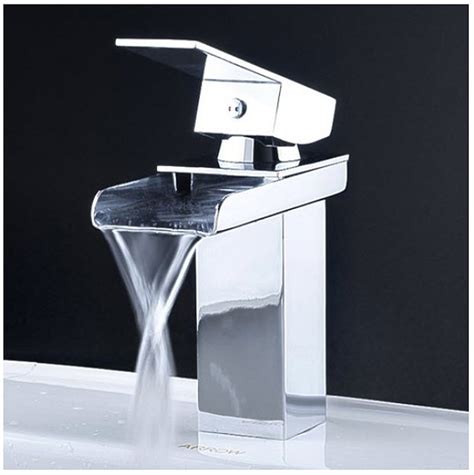 Contemporary waterfall bathroom faucets – WhereIBuyIt.com