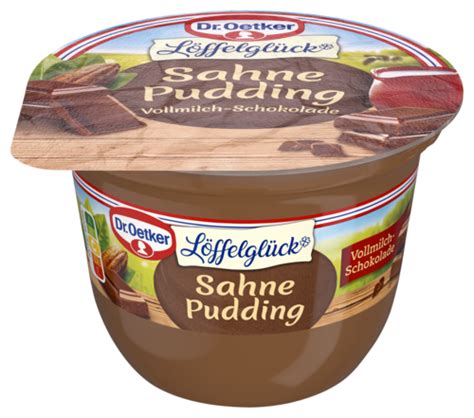 Löffelglück Sahne Pudding Vollmilch Schokolade 200g Löffelglück Sahne