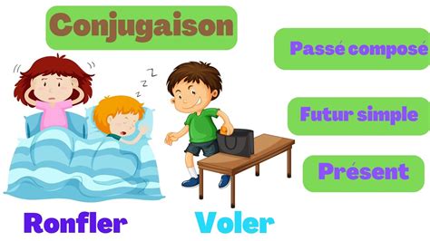 Conjugaison Apprendre Le Verbe Ronfler Et Voler Au Pr Sent Au Pass