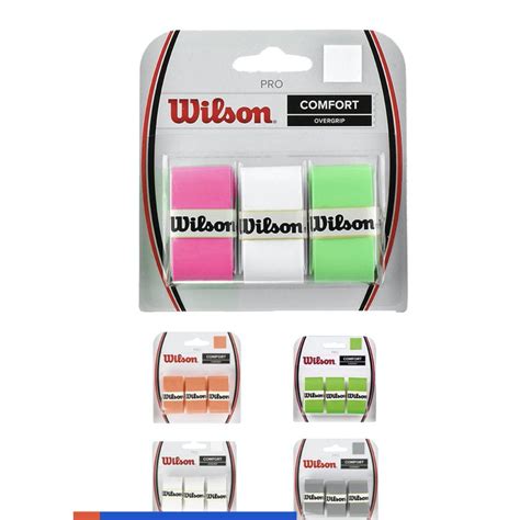 Wilson Pro Comfort Overgrip Tennis Badminton In Thin Grip