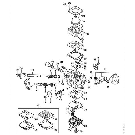 Stihl Ht Pole Pruner Ht Parts Diagram E Carburettor