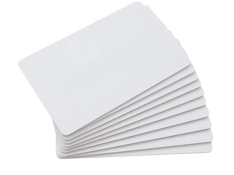 Blank Plastic Cards Badgecombadgecom