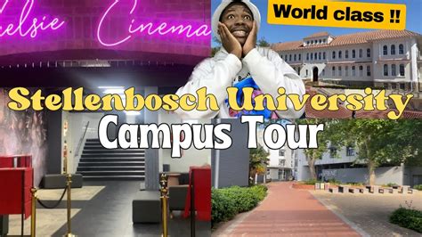 Stellenbosch University Campus Residence Tour World Class Youtube