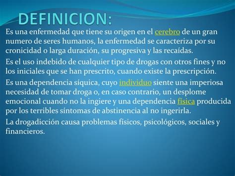 Alcoholismo Y Drogadiccion Ppt