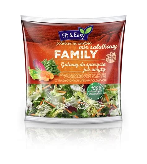 Mix sałat Fit Easy Family 1 szt 0 250 kg Fit Easy