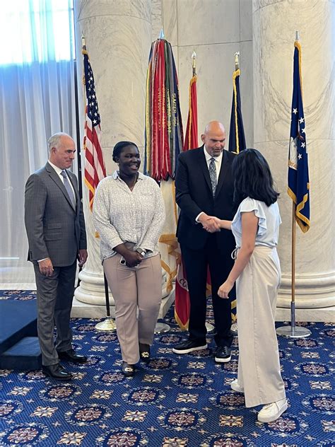 Senator John Fetterman On Twitter I Was Honored To Meet With And