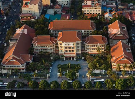 Raffles Le Royal Hotel View From Vattanac Capital Tower Phnom Penh