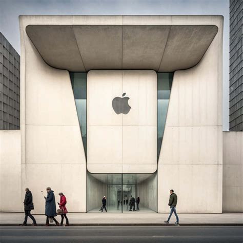 Download Modern Apple Store Exterior Wallpaper | Wallpapers.com