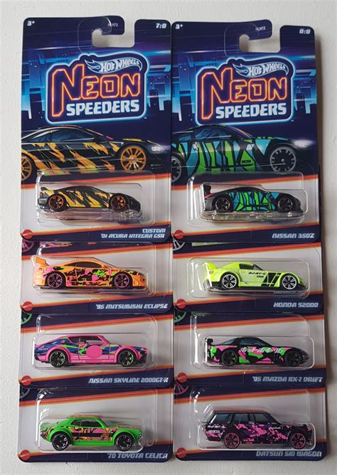 Hot Wheels Neon Speeders Mix