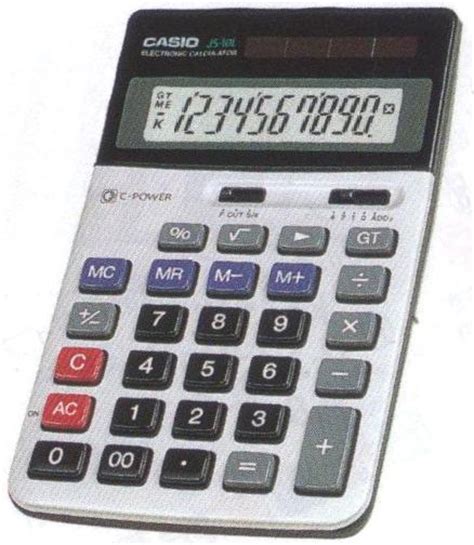 Casio JS 10L Calculatrice LCD Casio JS10L Casio Ledudu