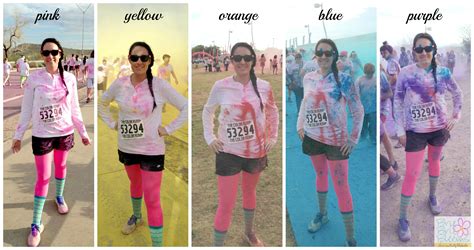 Cute Color Run Outfits