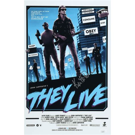 Keith David Signed "They Live" 11x17 Movie Poster (JSA) | Pristine Auction