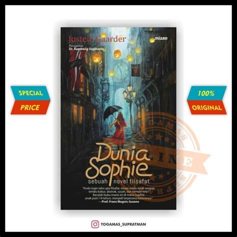 Jual Terbaruu Dunia Sophie Republish Jostein Gaarder Buku