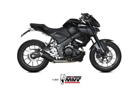 Scarico YAMAHA MT 125 Mivv GP PRO Inox Nero Y 067 LXBP Mivv