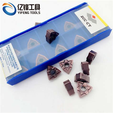 Original Zccct Cnc Turning Inserts Wnmg For Stainless Steel