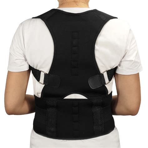 Men Women Magnetic Shoulder Orthopedic Pain Back Brace Support Magnet