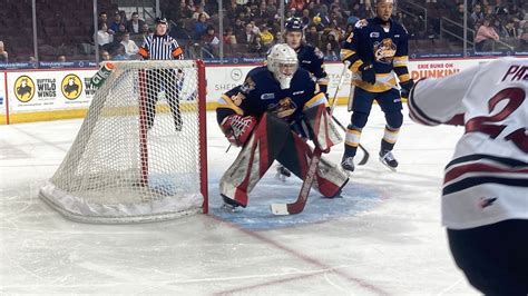 Erie Otters Rookie Goalie Charlie Burns Blanks Guelph Storm