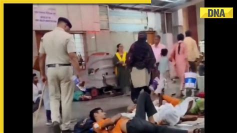 Video Of Cop Pouring Water On People Sleeping On Railway Platform In